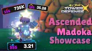 [Ascended] All Star Madoka is a DEMON!!! || All Star Tower Defense Showcase