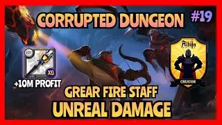 Mazmorras Corruptas | Gran Baston de Fuego [ Albion Online ] En Español #19