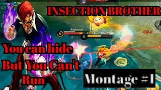 INSECTION BROTHER | YOU CAN HIDE BUT YOU CAN'T RUN | CHOU MONTAGE #1 | FREESTYLE | BOSSBALITA❤️