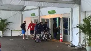 At Olympic village, athletes unfazed by security concerns