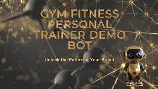Gym Fitness Personal Trainer Demo Bot