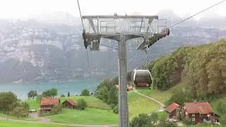 Flumserberg / 8-MGD Oberterzen - Tannenbodenalp Sekt. 1 Talfahrt Sommerbetrieb