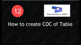 How to create COC (Chain of Command)of table in D365 F&O using X++ | Lecture 12 |#d365fo #msdyn365fo