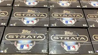 ALL CARDS ARE HITS!  2016 TOPPS STRATA CASE BREAK!  (Throwback Thursday)