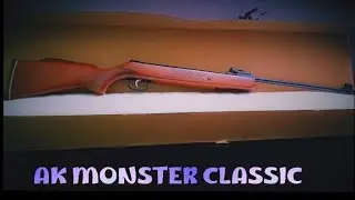 AK MONSTER CLASSIC AIR RIFLE FIRST VIEW- #pelletguns #airgunindia #airrifleshooting #india