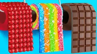 ICH WURDE VON WILLY WONKA ADOPTIERT || Schokoladenfabrik zu Hause! Tolle Snack-Ideen von 123GO! FOOD