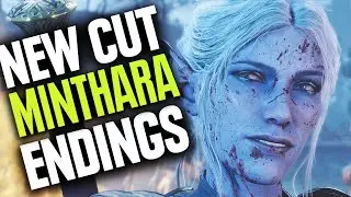 Baldur's Gate 3 Cut Minthara Romance Endings + PREGNANCY - Minthara + Karlach Romance in Hell