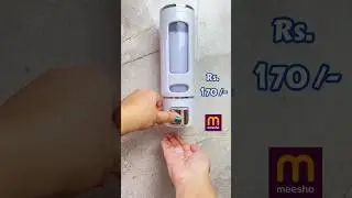 Touch Soap Dispenser ❤️ #shorts #meesho #home #meeshohaul #viral #meeshofinds