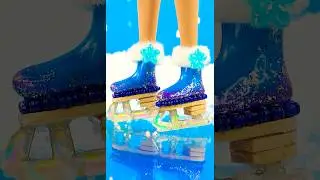 DIY Barbie Ice Skates