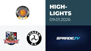 09.01.2026 - Highlights - EC Peiting vs. EV Füssen
