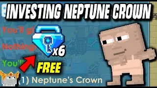 He Gave Me Neptune's Crown FREE For Investing WTF│Growtopia