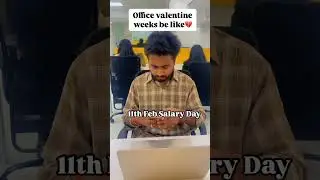 Valentine&rsquo;s Week in the Office Be Like&hellip; ❤️#ValentineWeek #CorporateRomance #internselite