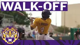 LSU Baseball Walk-Off Win vs. Georgia 2022