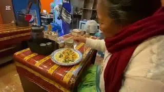 Food Hunting At near Baudha Stupa Cold and Hot spicy noddles at Baudha Stupa ,Kathmandu watch it 