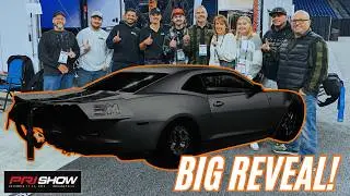 The Better Half Camaro Gets Revealed at PRI! (Worth the Wait)