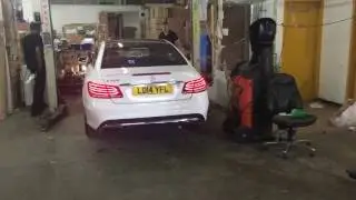 Mercedes E400 Sports exhaust Part 2