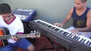 Manuko, nuestro tecla nos dio una clase de piano. Grande Manuuuuu!!!
