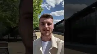 Timo Werner mit einer Gru&szlig;botschaft zum Pokal-Endspiel 💪