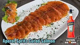 Aperol Spritz&ndash;Cured Salmon | Bright, Elegant & Delicious