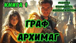 | Аудиокнига | ГРАФ АРХИМАГ | КНИГА 1 | Фэнтези | ПОПАДАНЕЦ|#аудиокниги #фэнтези #боевик