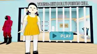 Escaped Squid Game Doll Prison SUPER CUTE & EASY! 🏃&zwj;♂️😍 #roblox #obby