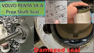 Volvo Penta I/O SX-A Prop Shaft Seal Replacement - 2008 Stingray