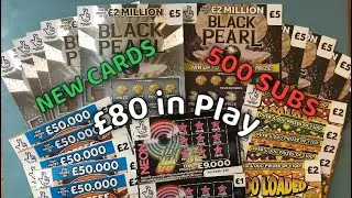 Super Sunday 500 Subs New cards and £80 of National lottery scratch cards