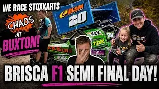 “Stoxkarts Chaos Erupts at Buxton — BRISCA F1 Semi Final Day Turns Wild!”