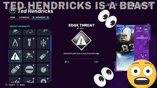 MADDEN 21 TED HENDRICKS WLCOME HOME