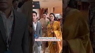 Deepika Padukone and Hema Malini at Waves Summit 2025 #deepikapadukone #hemamalini #trending #viral