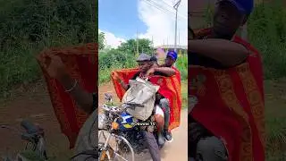 Caring bike man