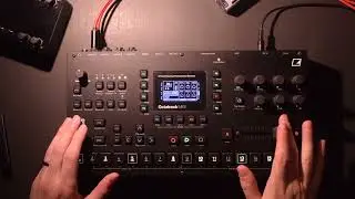 Elektron - Octatrack MKII | Piano glitchy drums Jam. Static and Flex machine for internal sampling.