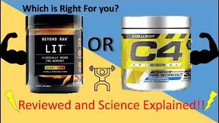 What Pre-Workout Should I Take? Superb Supplement Review - Beyond Raw LIT & C4 SPORT