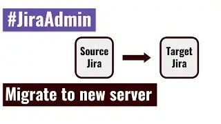 Jira Admin - Migrate Jira to new server