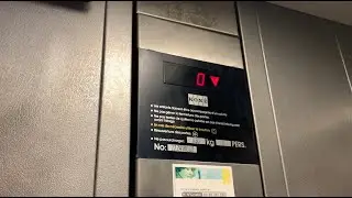 Elevator Kone M-Series Hydraulic Chamb&eacute;ry Challes les Eaux SNCF Train Station