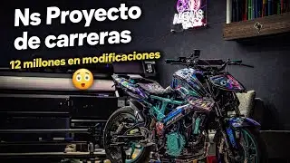 Proyecto NS 200 de carreras Chocobiker | 12 millones en modificaciones 😳😳😳