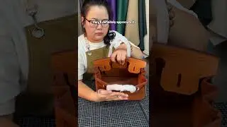 #handmadebag #luxurybag Handcrafted Luxury Croc Leather Bag, How do you like it?🥰❤️
