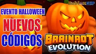 HALLOWEEN 🎃 C&Oacute;DIGOS DE EVOLUCI&Oacute;N DE BRAINROT En Roblox 🍌 BRAINROT EVOLUTION CODES