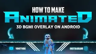How to make YouTube 3D ANIMATION overlay #3d overlay
