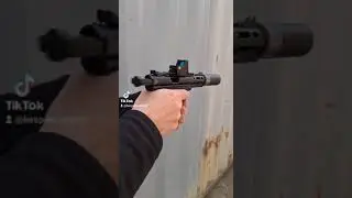 Full Auto Airsoft Pistol Slow Motion #shorts #airsoft #airsoftgun #slowmo