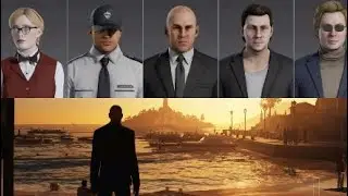 HITMAN 2: Curated contracts. Mullet's worst nightmare. Бесшумный убийца. Только костюм.