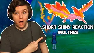 SHINY MOLTRES! Shiny Legendary Pokemon Reaction | Dynamax Adventures #Shorts