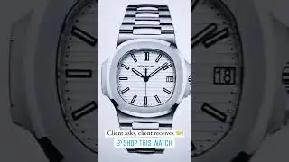 Client asks, client receives! Patek Philippe Nautilus watch 5711-1A-011