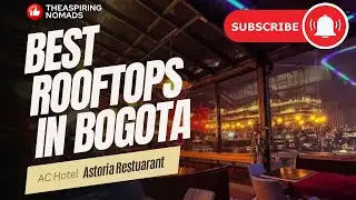 Bogota Solo Vlog Series: Checking out Astoria Rooftop Restaurant  #nightlife #colombia