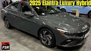 2025 Hyundai Elantra Luxury Hybrid &ndash; Style Meets Smart Efficiency