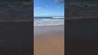 🩵🌥️🌊⛅️🩵 #florida #beach #wavesounds #asmr #sea #pretty y