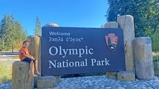 Kaden hikes Hurricane Hill Trail in Olympic National Park, Washington