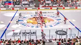 Chicago Blackhawks vs Columbus Blue Jackets 1/30/2026 NHL 26 Gameplay