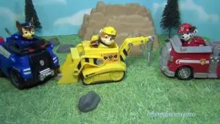 PAW PATROL Nickelodeon Paw Patrol Rubble Digging Bulldozer Paw Patrol Toy