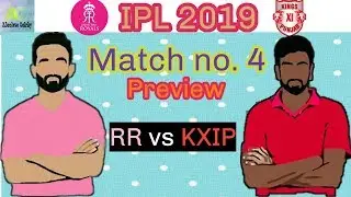 IPL 2019~ RR vs KXIP- Preview | Absolute Quirky